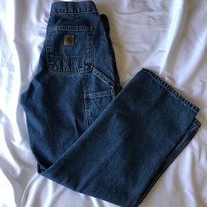 Carhartt Denim Carpenter Dungarees 30x30